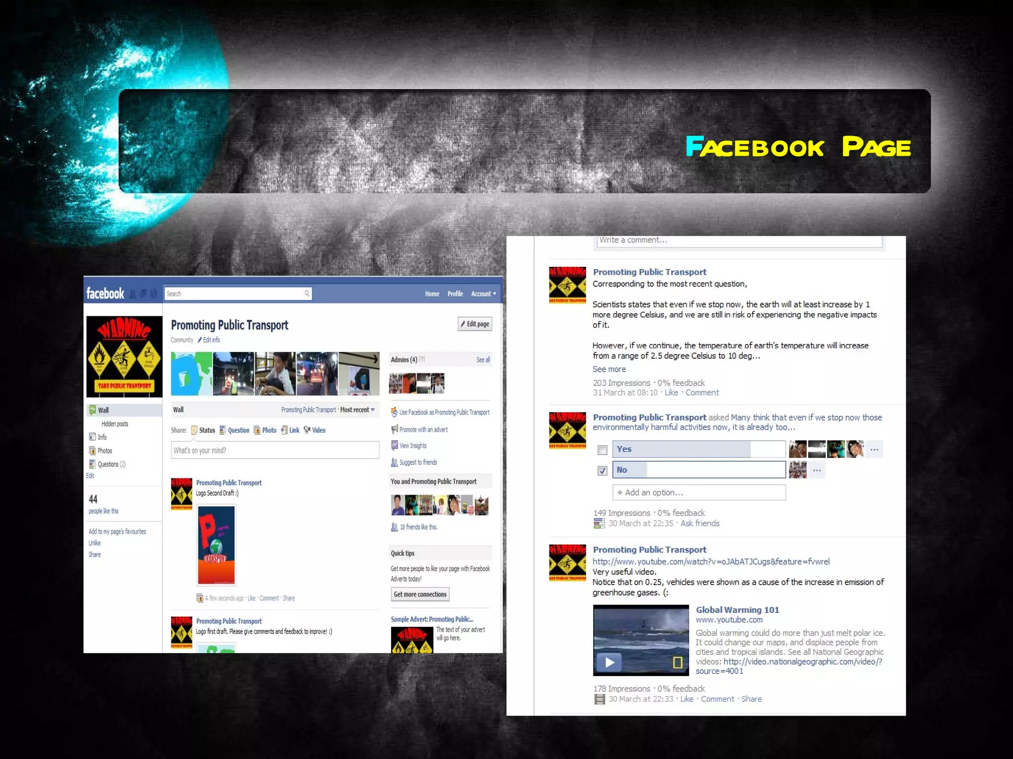 F acebook Page 