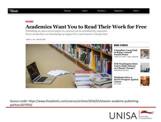 Source credit: https://www.theatlantic.com/science/archive/2016/01/elsevier-academic-publishing-
petition/427059/
 