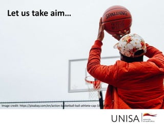 Image credit: https://pixabay.com/en/action-basketball-ball-athlete-cap-1869428/
Let us take aim…
 
