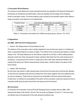 Sprinklered Exit Distance Project 1 | PDF