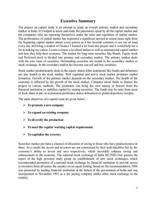 phd thesis on capital market