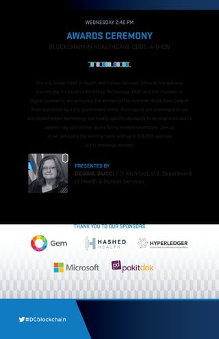 DC Blockchain Summit 2017 Program Guide | PDF