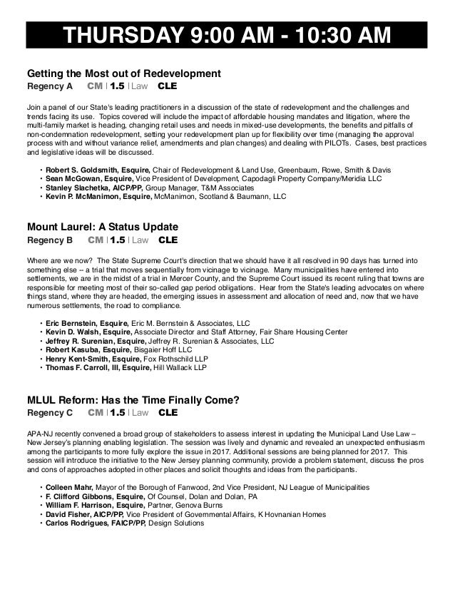 2017 New Jersey Planning Conference