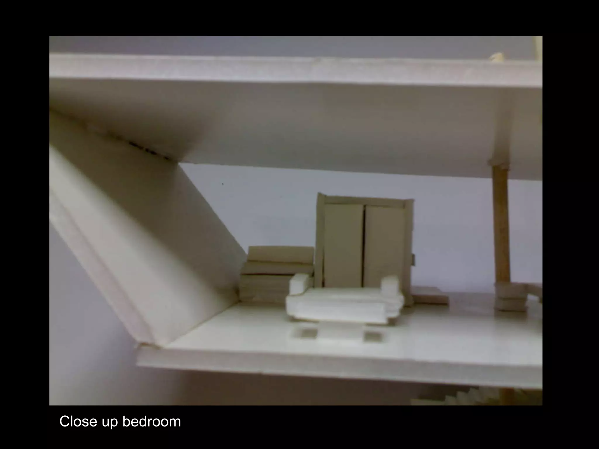 Close up bedroom 