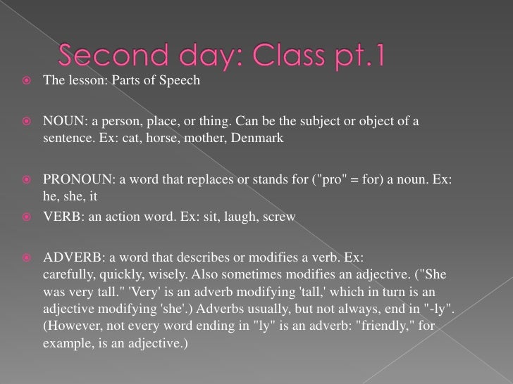 what part of speech is the word but what part of speech is the word but