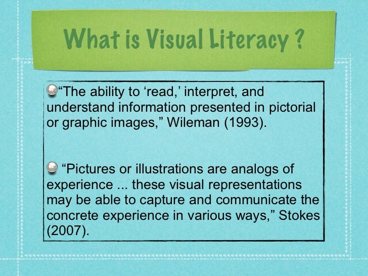 Visual Literacy