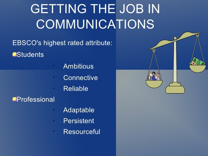 Careers in Communications