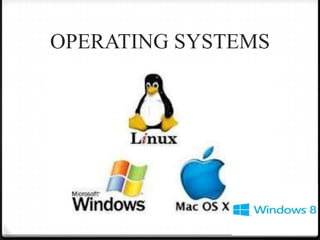 OPERATING SYSTEMS
 
