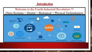 Introduction
Welcome to the Fourth Industrial Revolution !!!
(New-Systems = Digital + Biological + Physical Technologies)
 