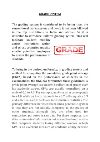 Choice Based Credit System CBCS | PDF