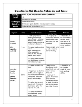 Final project. 20,000 leagues under the sea lesson plan and activities ...