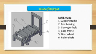fabrication of power generation using treadmill.pptx