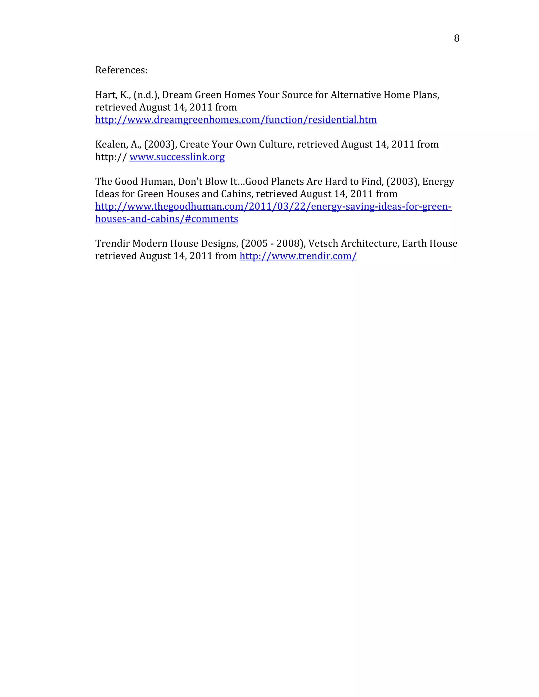 Final project creatingyourownculture