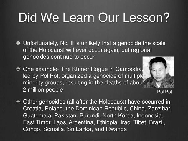 lessons learned from the holocaust essay Alphabetized glossary of pertinent terms to understanding the holocaust. lessons learned from the holocaust essay Alphabetized glossary of pertinent terms to understanding the holocaust.