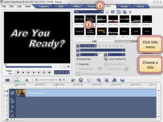 1



2


        Click title
          menu


        Choose a
          title
 