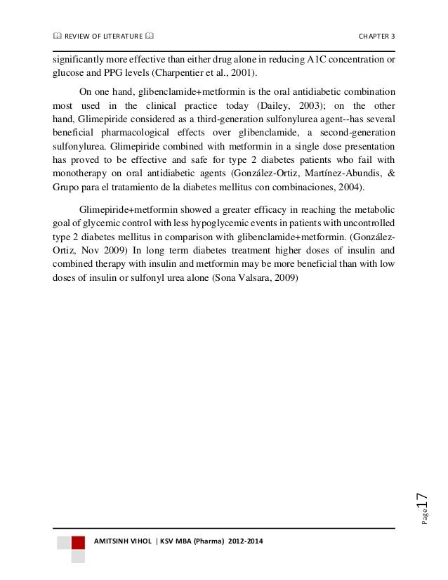 Glimepiride And Metformin Combination