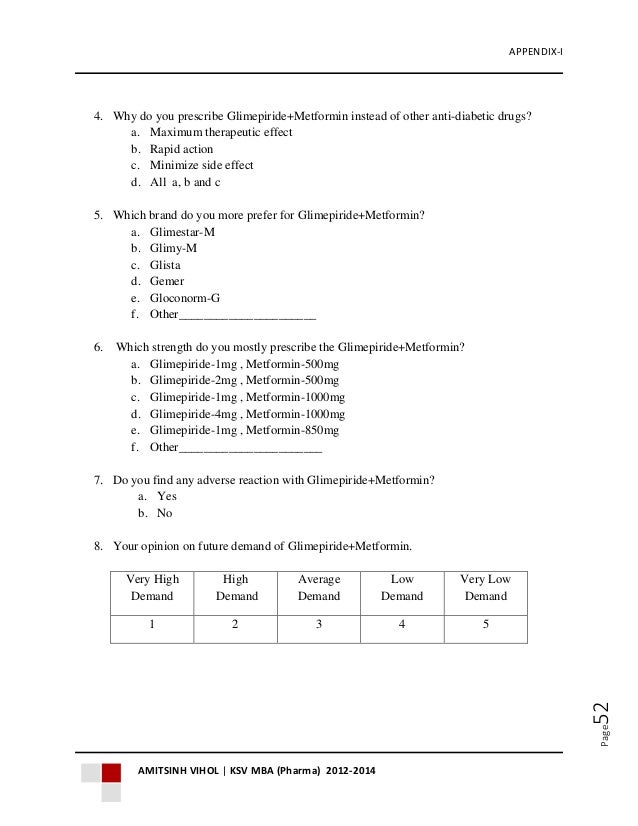 Glimepiride And Metformin Combination