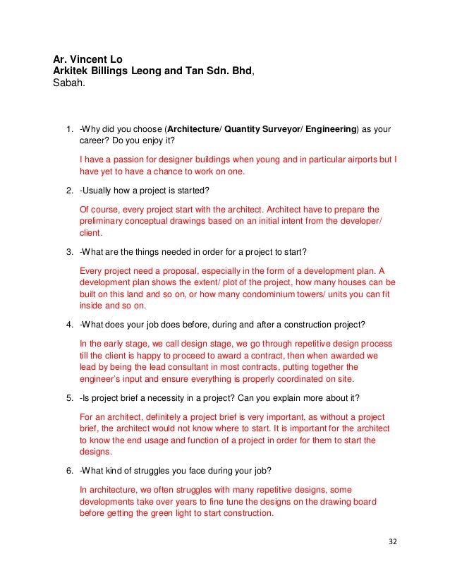 Project Brief Interview