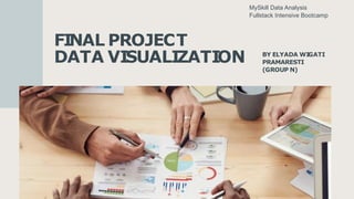 FINAL PROJECT
DATA VISUALIZATION BY ELYADA WIGATI
PRAMARESTI
(GROUP N)
MySkill Data Analysis
Fullstack Intensive Bootcamp
 