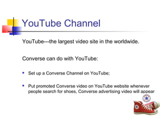 converse youtube channel