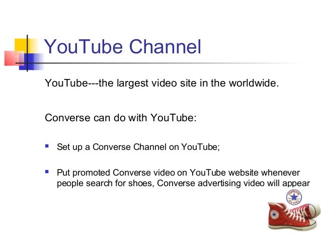 converse 6y youtube
