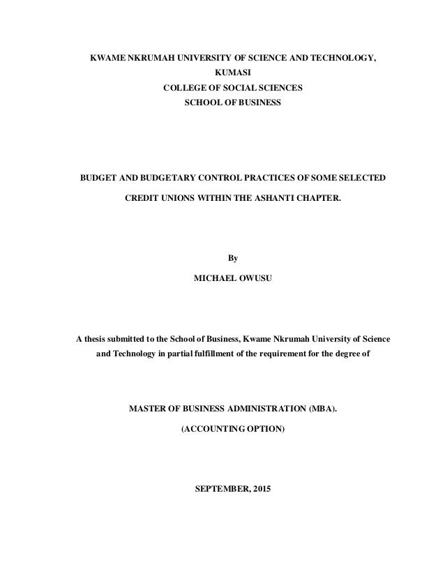 budget and budgetary control practices in budget and budgetary control practices in