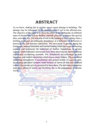Failure of foundation due to earthquake | PDF