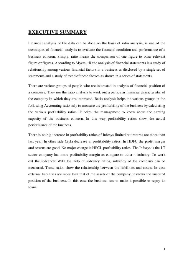 executive summary of a financial analysis Report writing 3 writing accounting the executive summary provides the reader with an overview of the report’s summary methods of analysis findings. executive summary of a financial analysis Report writing 3 writing accounting the executive summary provides the reader with an overview of the report’s summary methods of analysis findings.