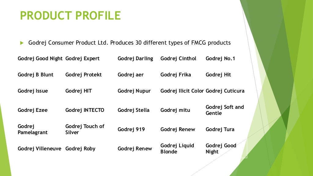 Godrej Consumer Product lid(GCPL)