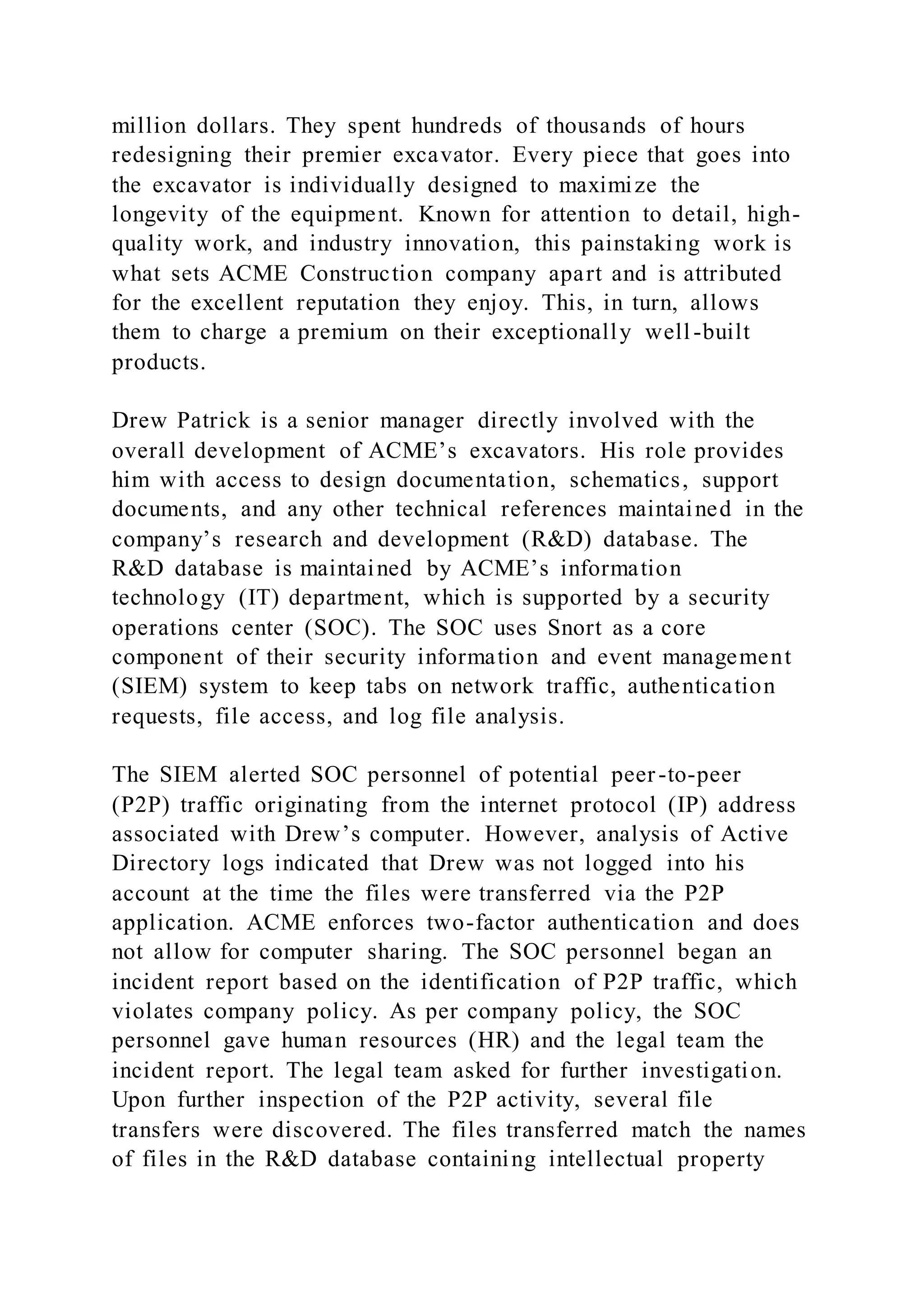 Final Project Milestone One Draft of ReportTo complete this | DOCX