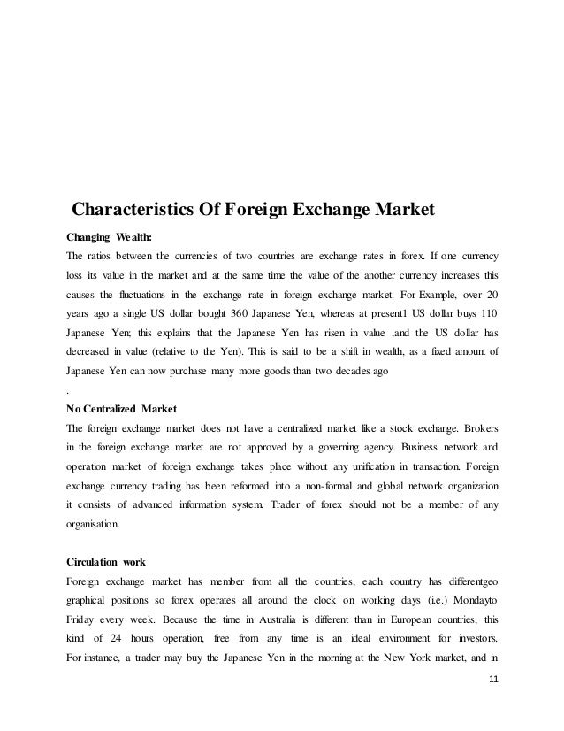 Forex research papers