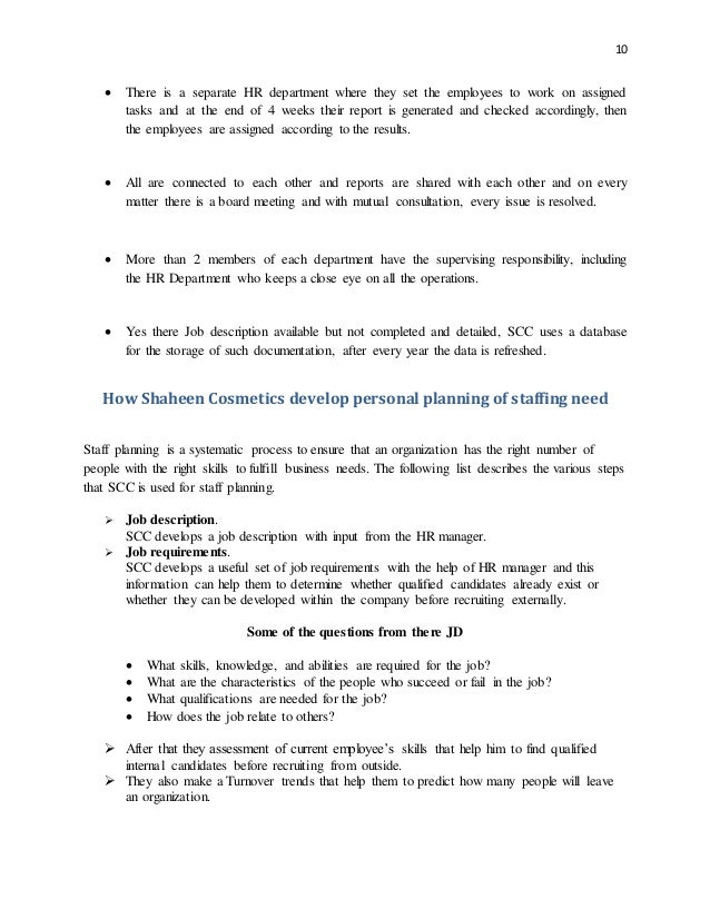 small business manager job description