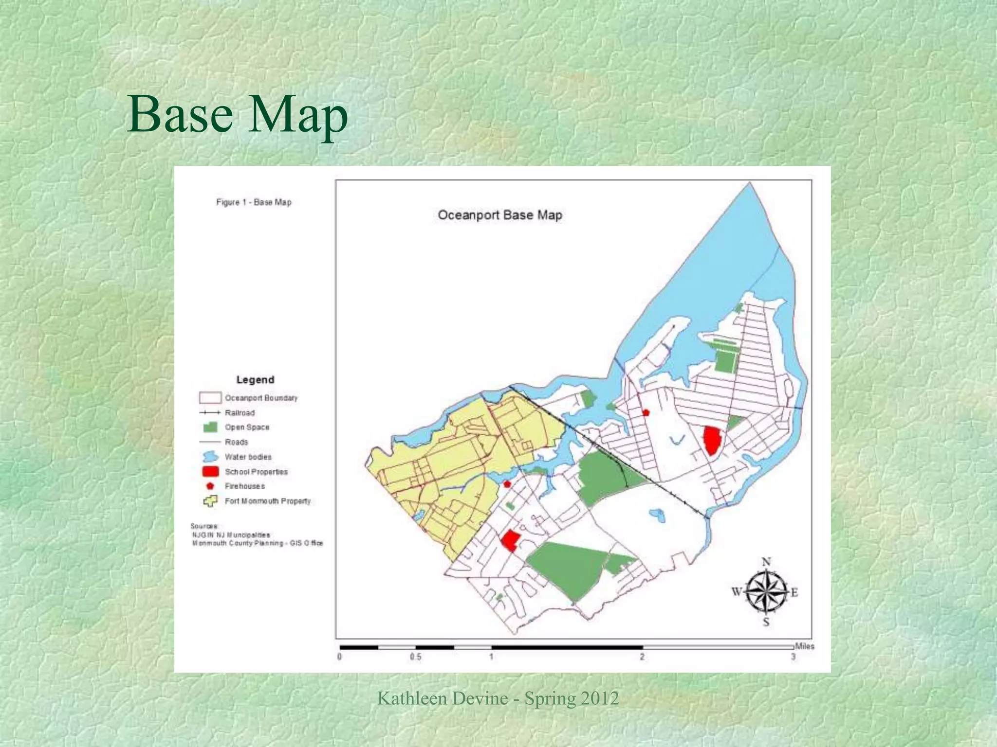 Kathleen Devine - Spring 2012
Base Map
 