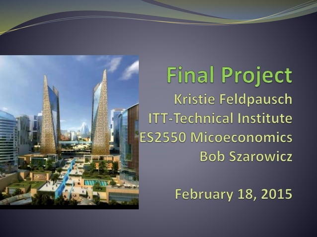 Final project ppt | PPT