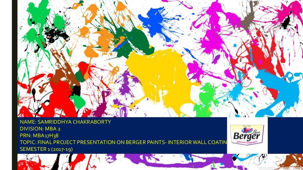 Analysis of Berger Paints and Paints sector