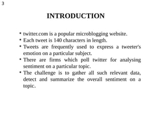 Sentiment Analysis of Twitter Data | PDF