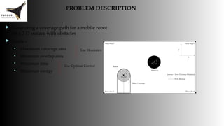 Pseudo Spectral Optimal Control for Coverage Path Planning | PPT