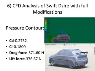 DESIGN AND AERODYNAMIC ANALYSIS OF A CAR FOR REDUCING DRAG FORCE and ...