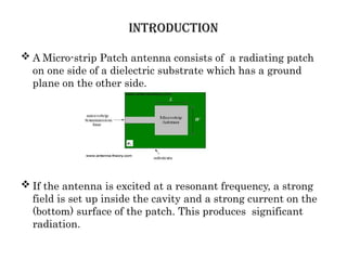 Patch Radiating Current Final patch antennaProject Presentation.pptx