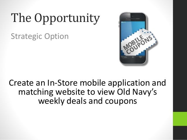 Old navy coupon mobile