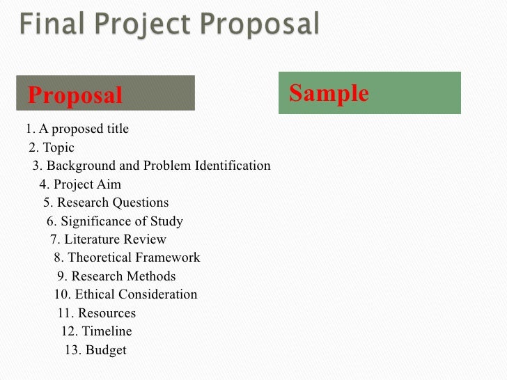 project proposal example