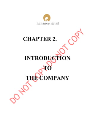 CHAPTER 2.
INTRODUCTION
TO
THE COMPANY
 
