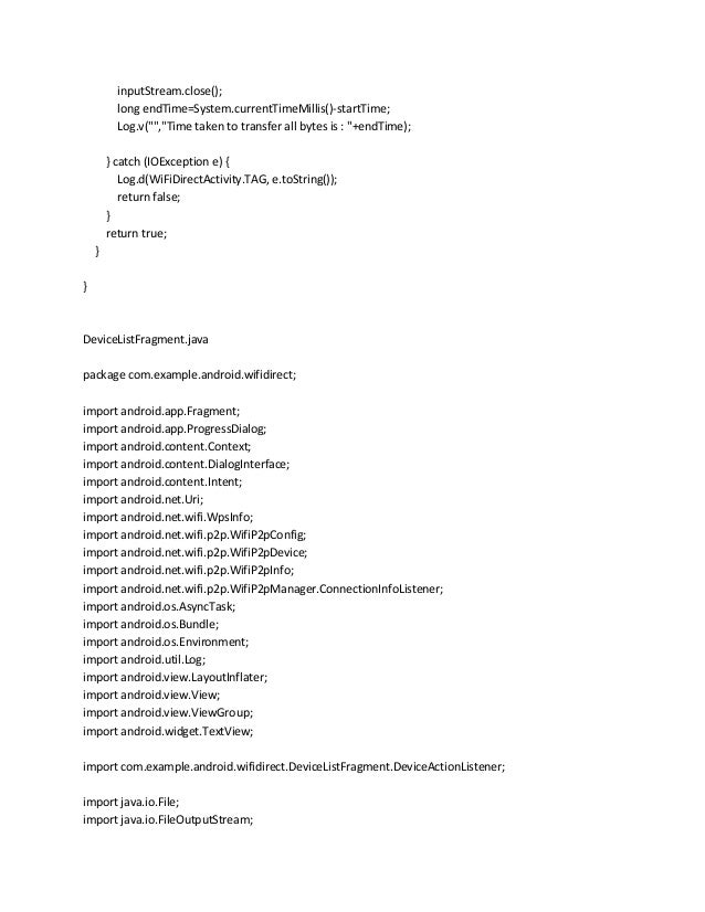 4th semester project report