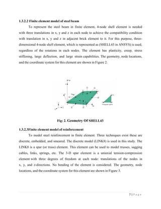FINITE ELEMENT ANALYSIS OF A PRESTRESSED CONCRETE BEAM USING FRP TENDON ...