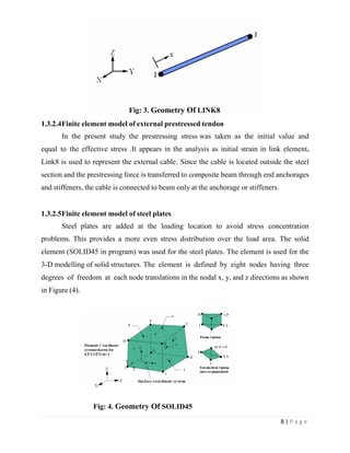 FINITE ELEMENT ANALYSIS OF A PRESTRESSED CONCRETE BEAM USING FRP TENDON ...