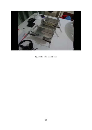 26
Fig.8.Spider robot assembly view
 
