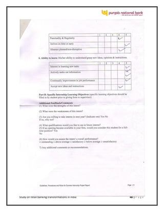 Study on retail banking transformations in India 48 | P a g e
 