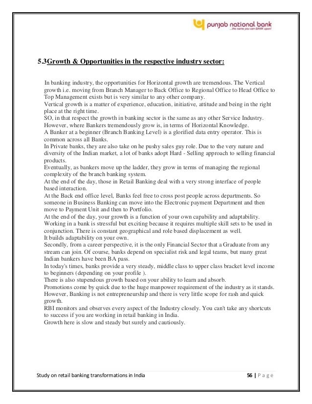 Retail banking transformations in india picture