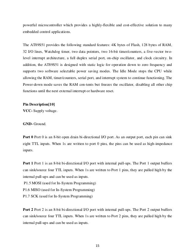 Automatic Irrigation System Project Report