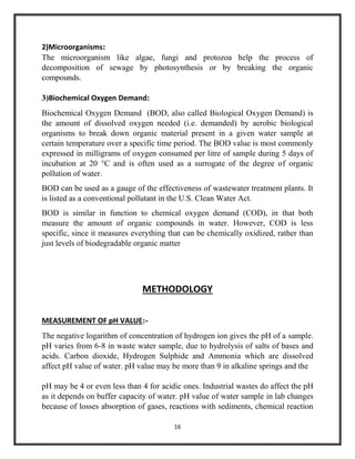DESIGN OF A 30 MLD SEWAGE TREATMENT PLANT(PROJECT REPORT) | PDF
